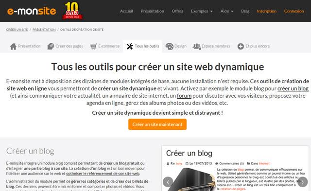 e-monsite site dynamique e-monsite site dynamique