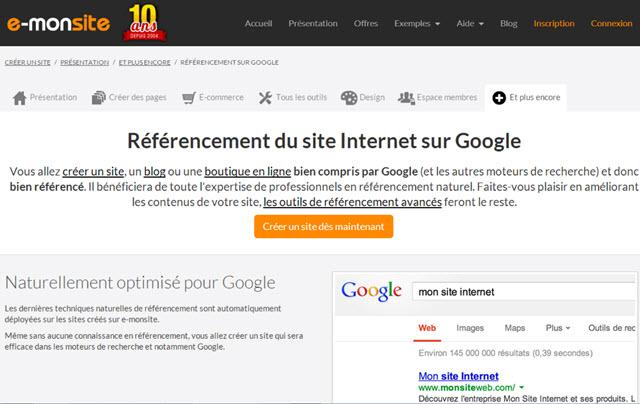 e-monsite référencement moteurs de recherche e-monsite référencement site web