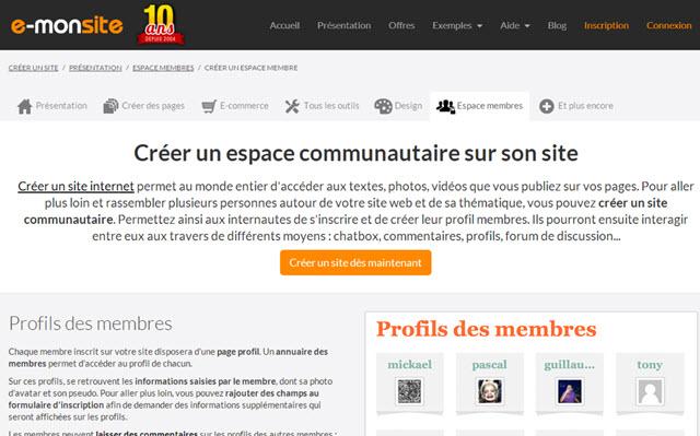e-monsite création sites communautaires e-monsite création sites communautaires