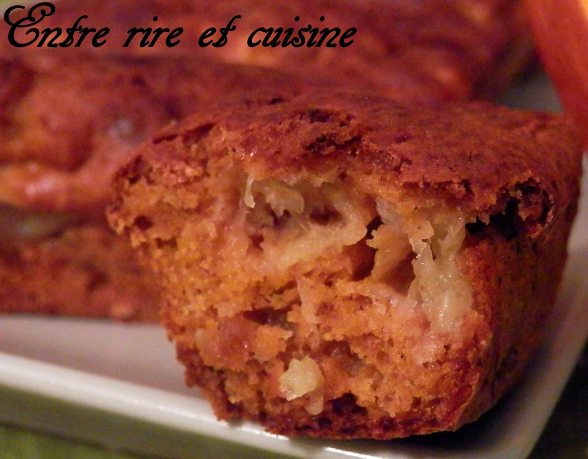 Petits cakes Pomme/Potimarron et Raisins secs