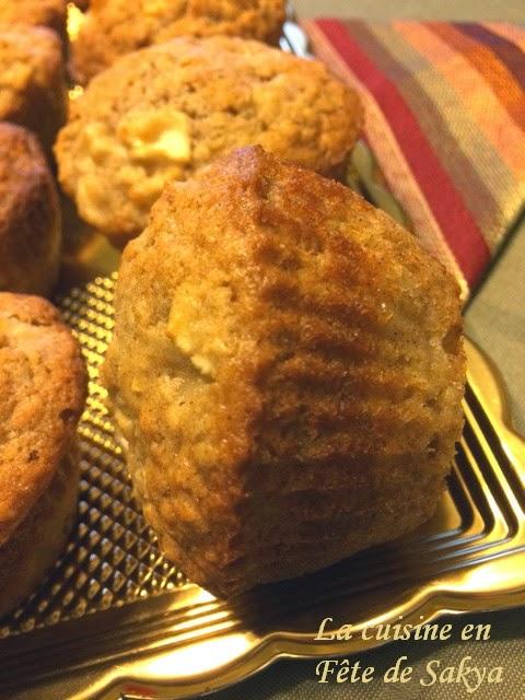 Muffins aux pommes et à l'érable