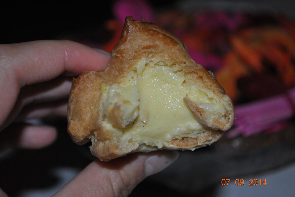 Choux a la crème pâtissière ♥ Choux a la crème pâtissière ♥