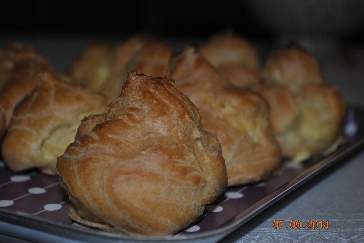 Choux a la crème pâtissière ♥ Choux a la crème pâtissière ♥