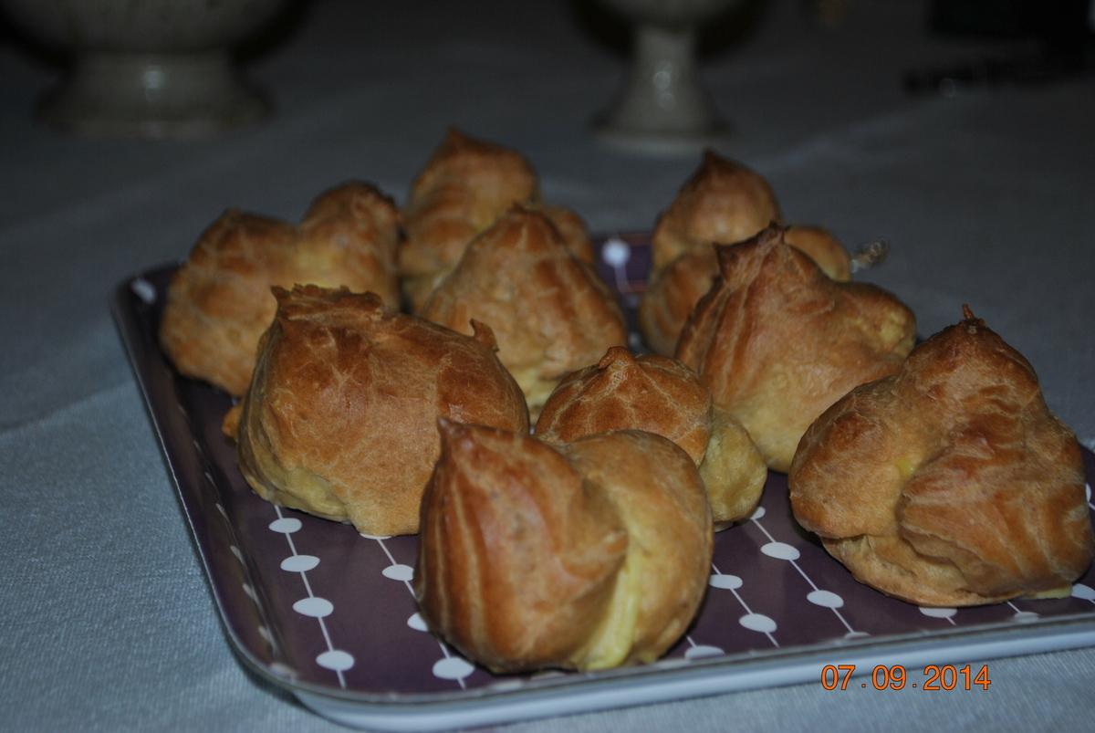 Choux a la crème pâtissière ♥ Choux a la crème pâtissière ♥