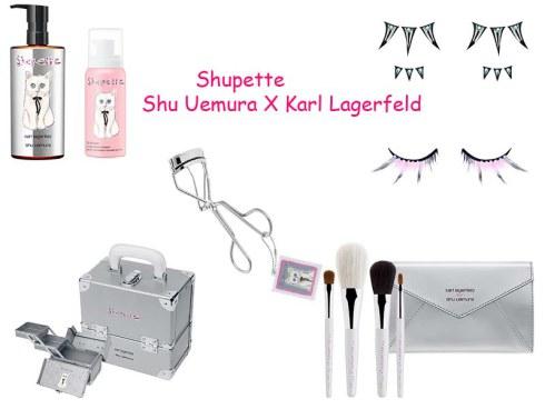 Shupette - Karl Lagerfeld X Shu Uemura - accessoires - Charonbelli's blog beauté