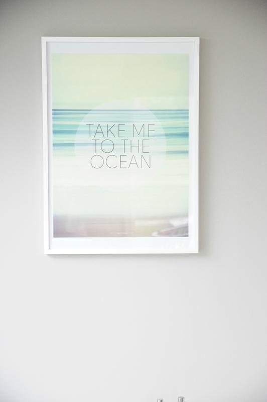 affiche take me to the ocean