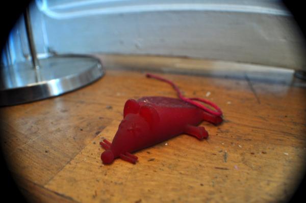 Monkey Eyes (221) Cale-Porte Souris Rouge