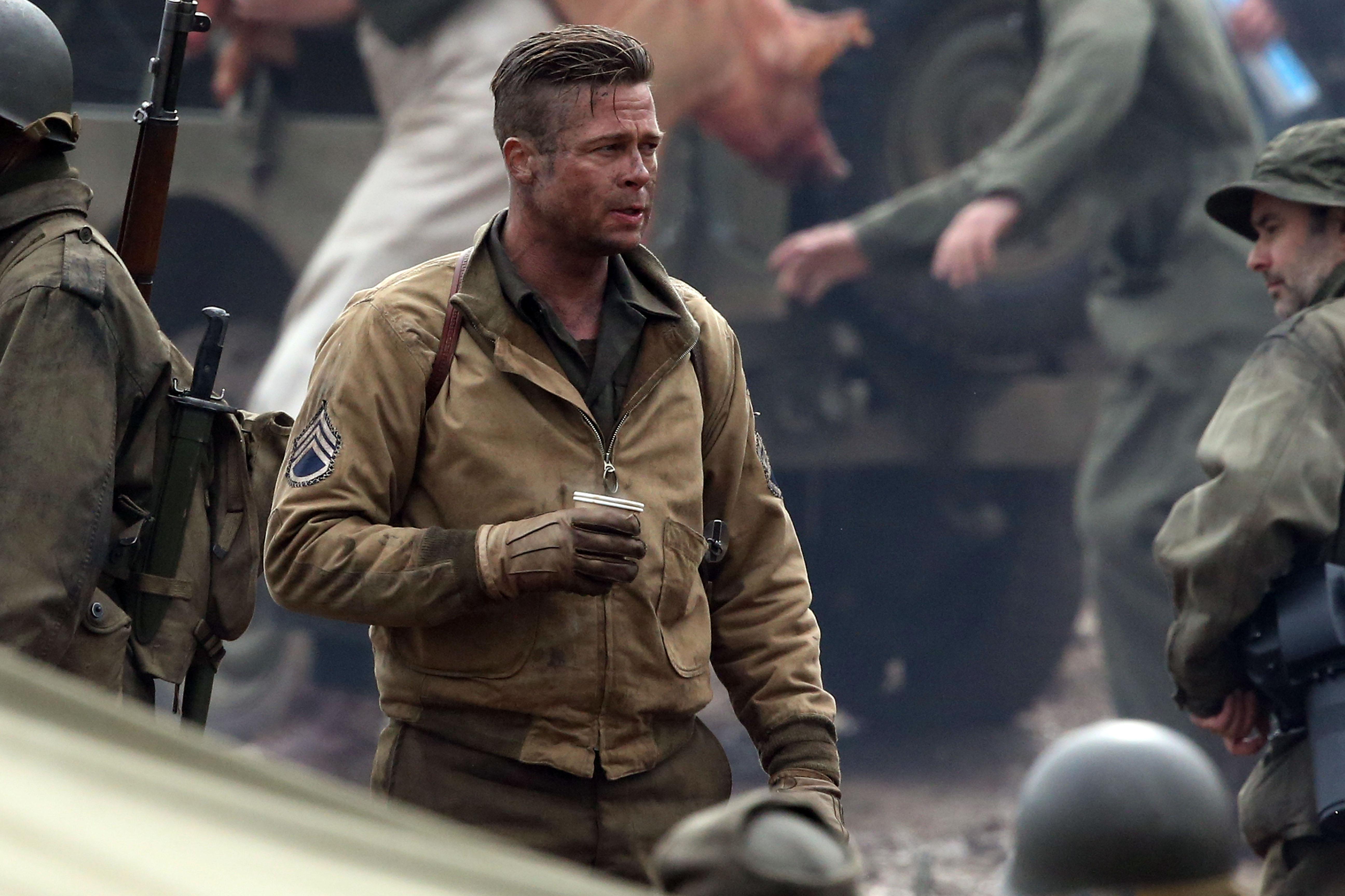Film Avec Brad Pitt Sur Des Combats Clandestins Fury, l’indicible attente | À Voir