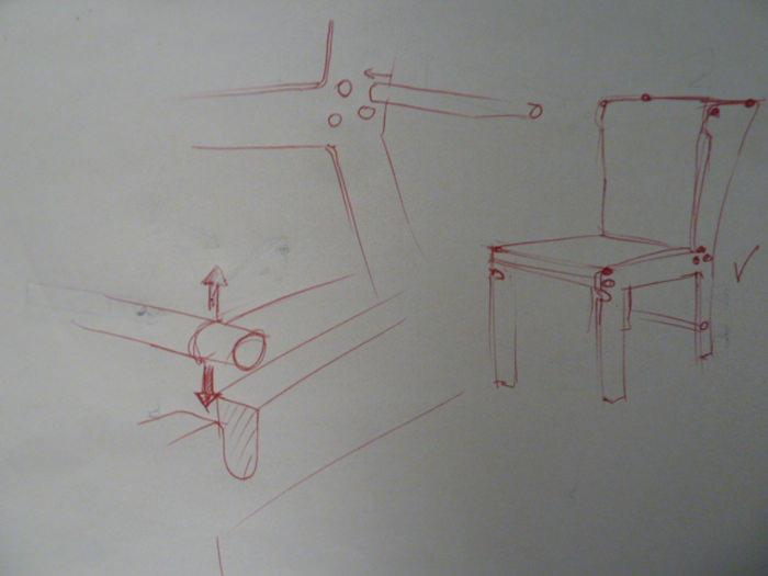 La chaise qui se détend par Antoine LAMANT La chaise qui se détend par Antoine LAMANT