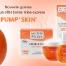 La gamme de cosmétiques bio Pump'Skin Secrets de Léa aux extraits de potimarron, de clémentine et de vitamine C végétale pour une peau éclatante et un effet bonne mine
