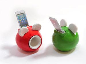 Une souris en céramique pour amplifier le son de votre iPhone 