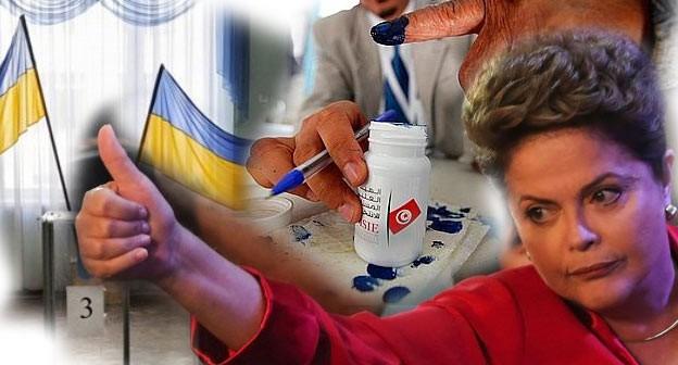 Elections-Bresil-Ukraine-Tunisie-democratie