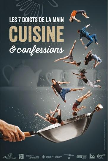 Cuisine & Confessions, le nouveau spectacle des 7 Doigts de la Main