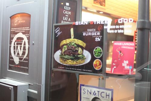 w for wok_09 ~ Un wok ou un ramen burger ? Les deux !!! ~