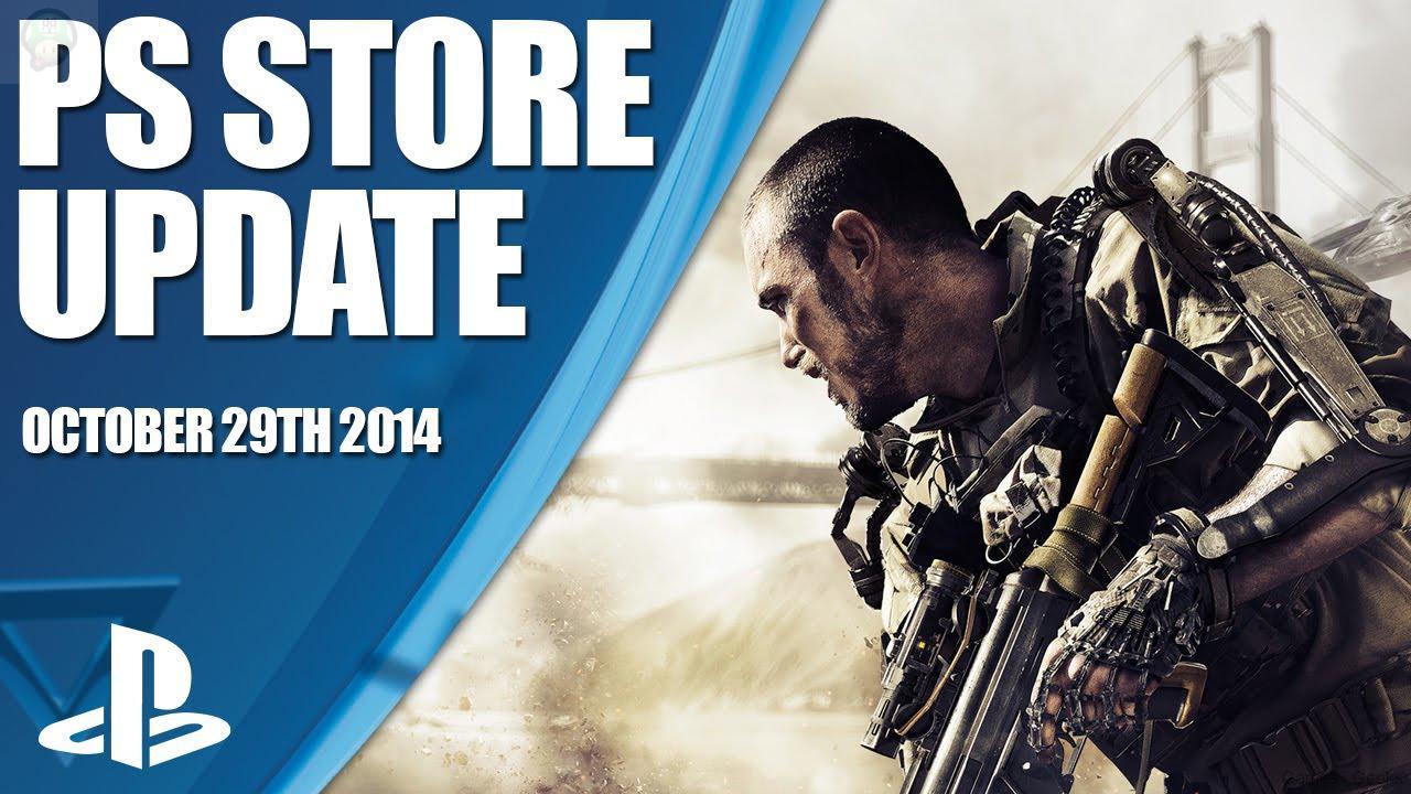 Mise à jour du PlayStation Store du 29 octobre 2014
