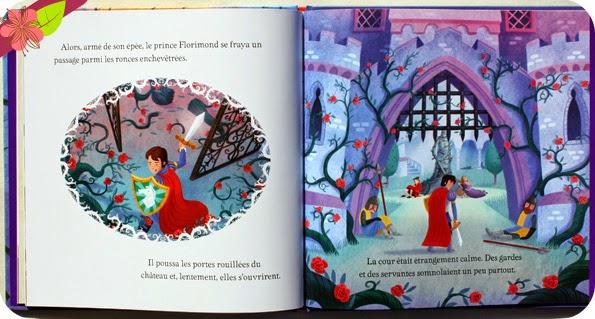 La belle au bois dormant de Katie Daynes et Ben Mantle, éditions Usborne La belle au bois dormant de Katie Daynes et Ben Mantle, éditions Usborne