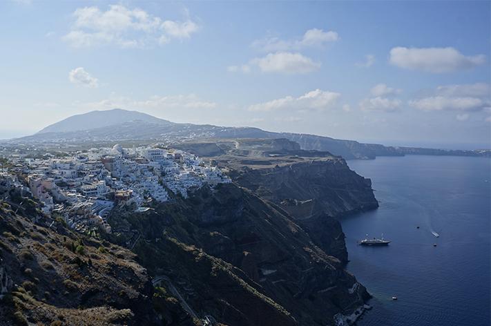 Santorin Santorini Grèce Voyage avis - Fira Caldeira