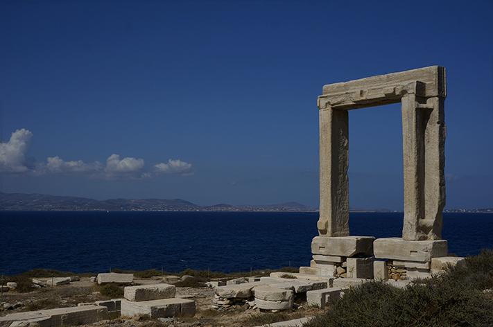 Naxos Grèce voyage avis - porte d'Apollon
