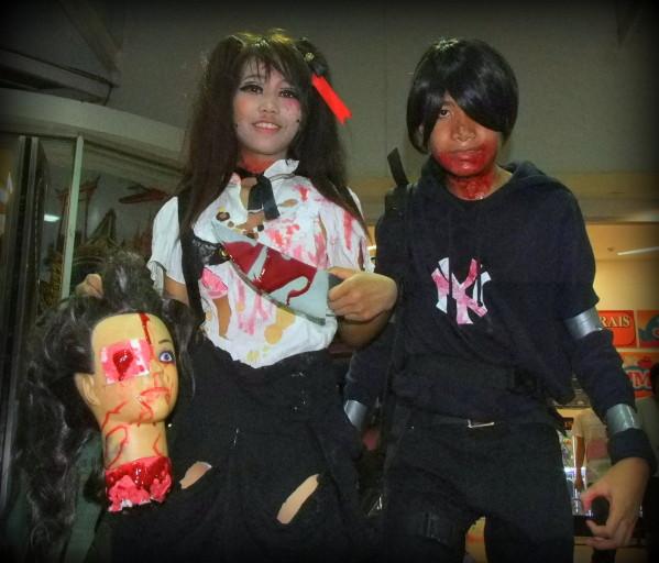 31 octobre 2014. Udonthani, Halloween 2014 DSCF9844