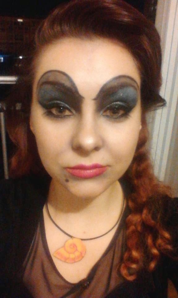 Halloween : Maquillage Ursula.