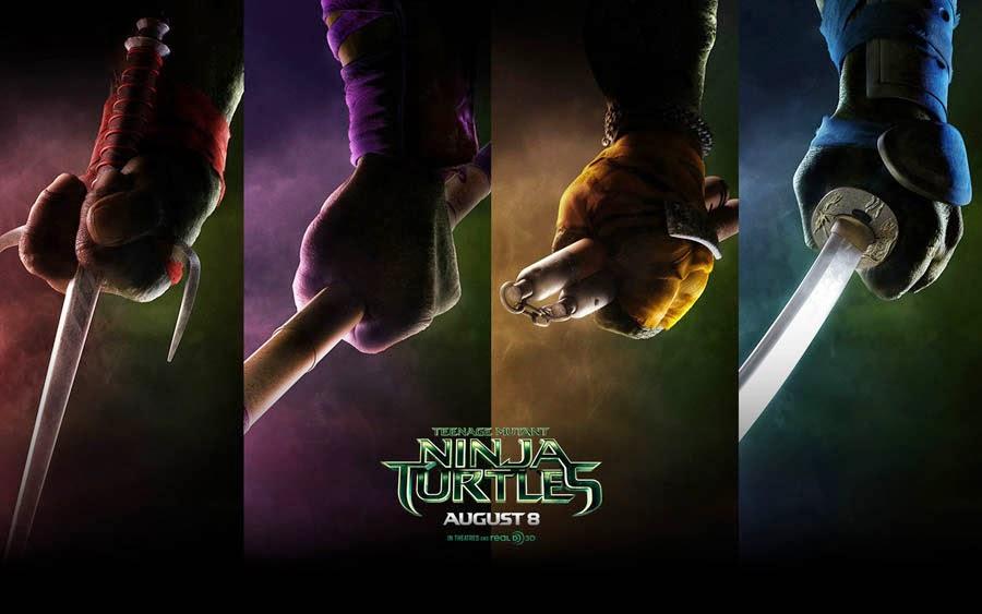 Quatre frères, quatre tortues, quatre ninjas