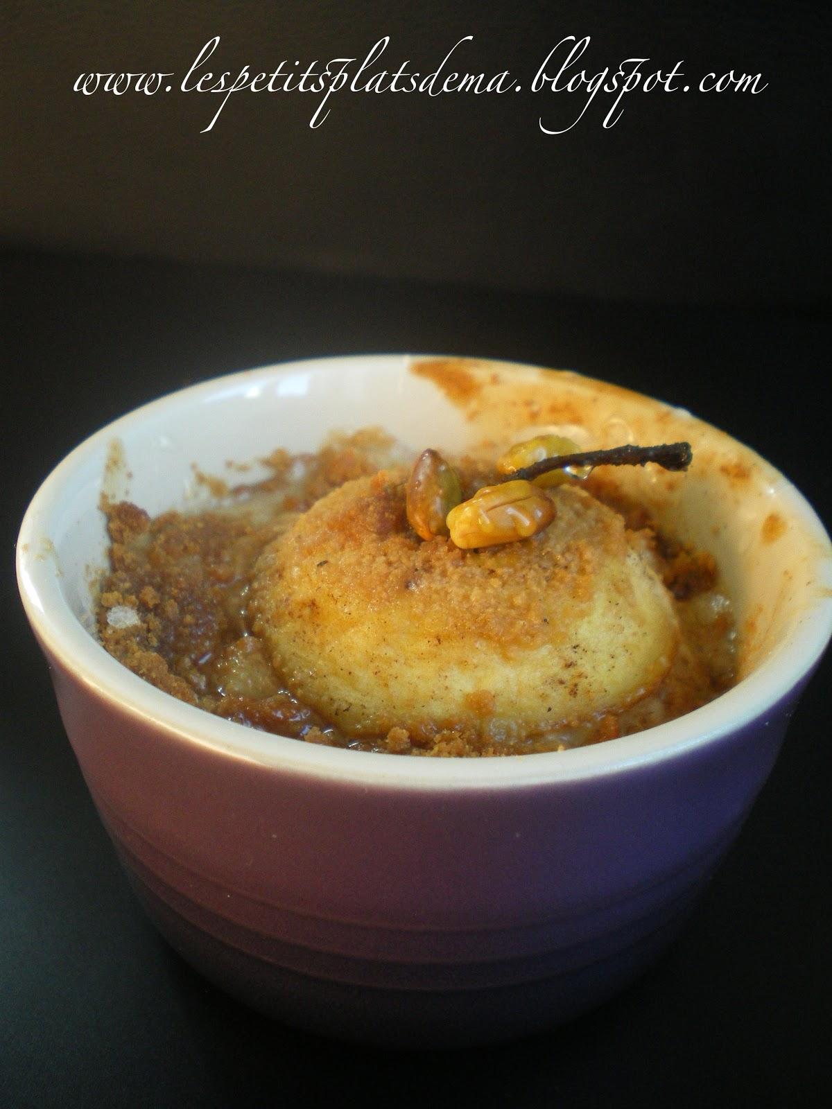 Pomme au caramel et spéculoos Pomme au caramel et spéculoos