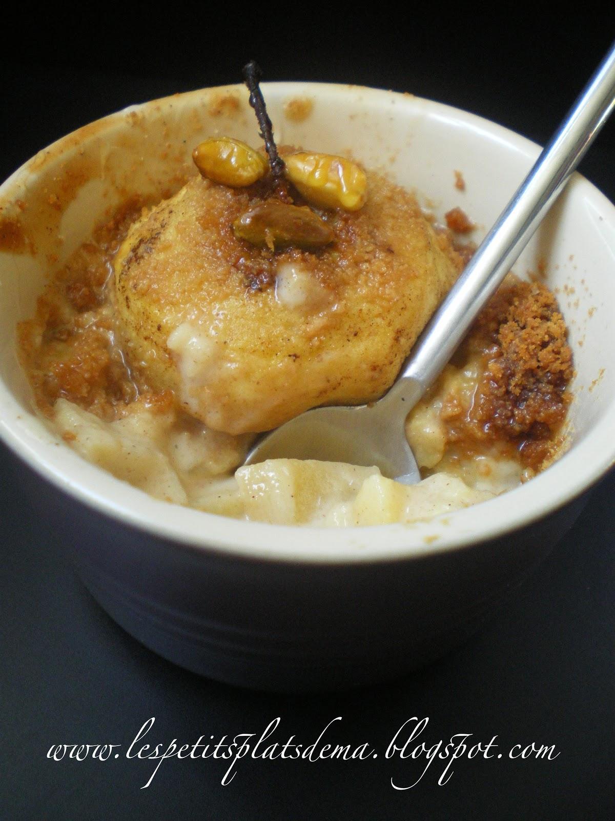 Pomme au caramel et spéculoos Pomme au caramel et spéculoos