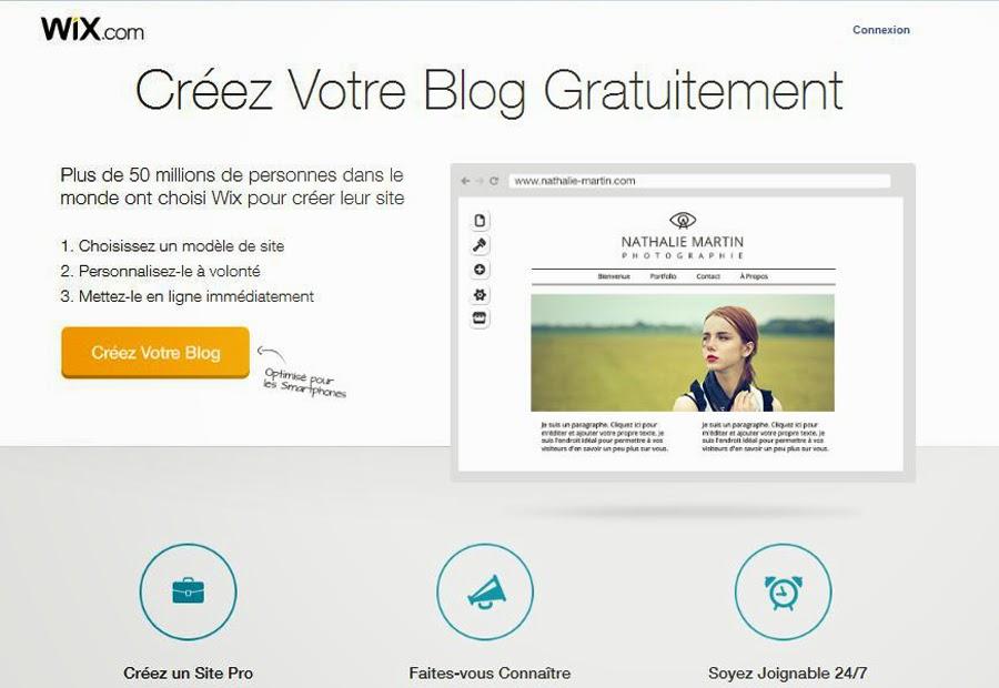 Créer un Blog gratuit sans compétences informatiques avec les Hébergeurs de Blogs Créer un blog gratuit sans compétences informatiques avec Wix.
