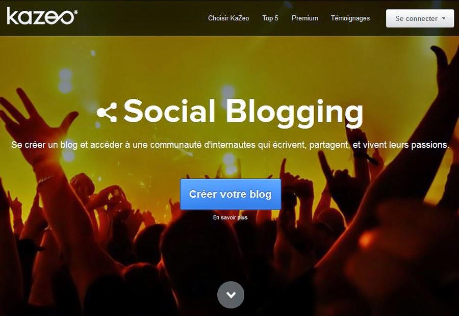 Créer un Blog gratuit sans compétences informatiques avec les Hébergeurs de Blogs Créer un blog gratuit sans compétences informatiques avec Kazeo.