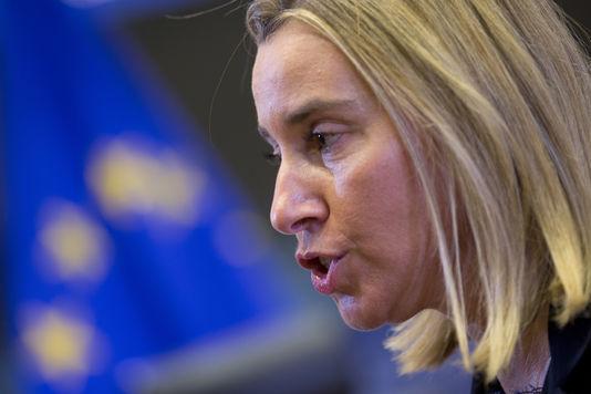 AP / Virginia Mayo Federica Mogherini.
