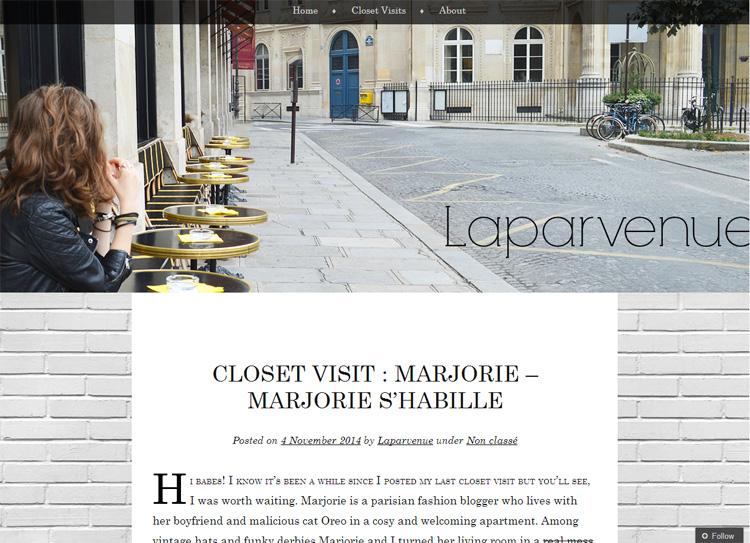 'Closet visit' avec La Parvenue 'Closet visit' avec La Parvenue