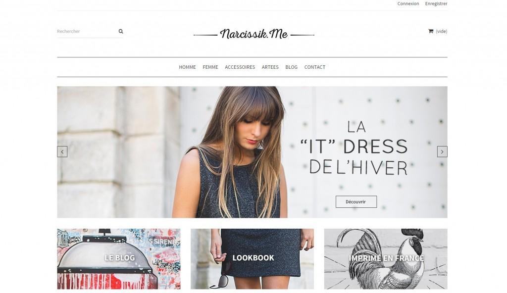Narcissik.me, des vêtements originaux et décomplexés ! Narcissik
