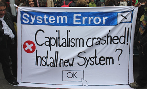 Capitalism crashed!