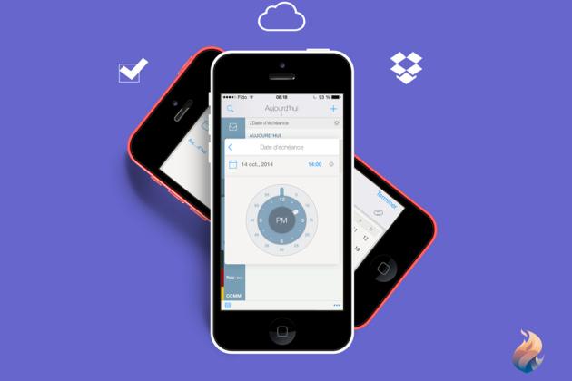 2Do 3: le gestionnaire de tâches à son meilleur sous iOS 8! 2Do-sync-time