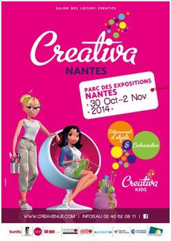 Salon Créativa Nantes 2014 nantesaffiche