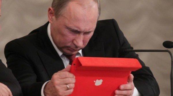 Vladimir Poutine iPad
