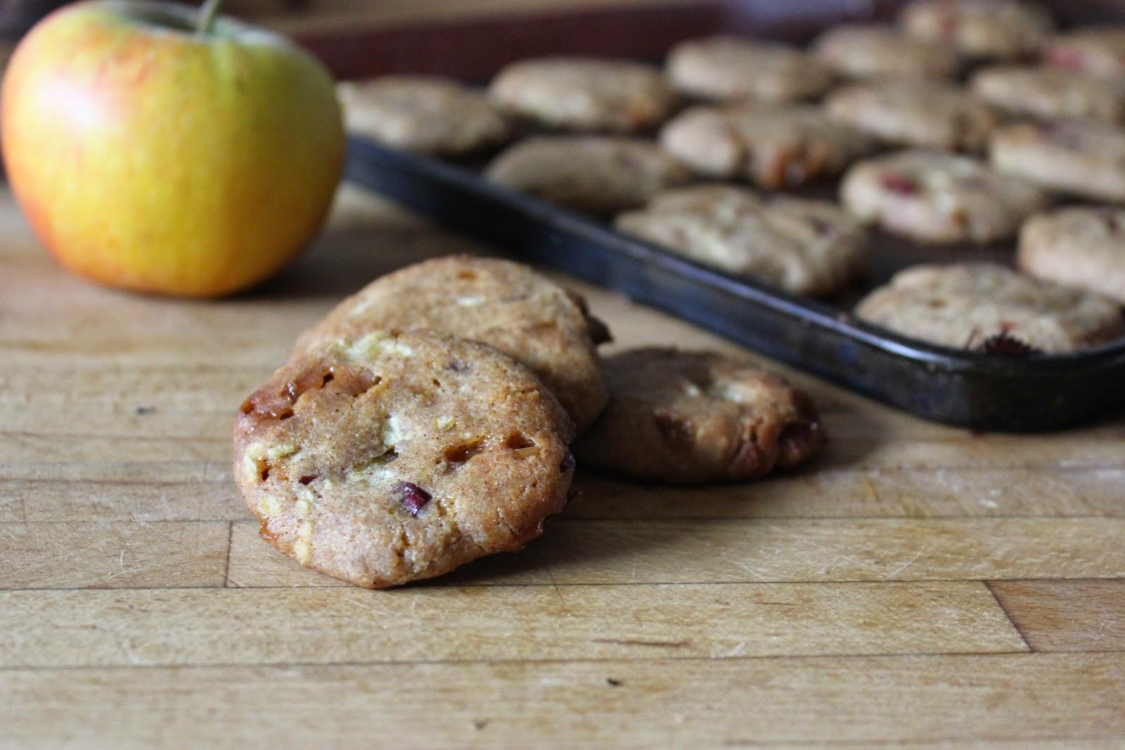 Cookies bretons : sarrasin, caramel et pomme