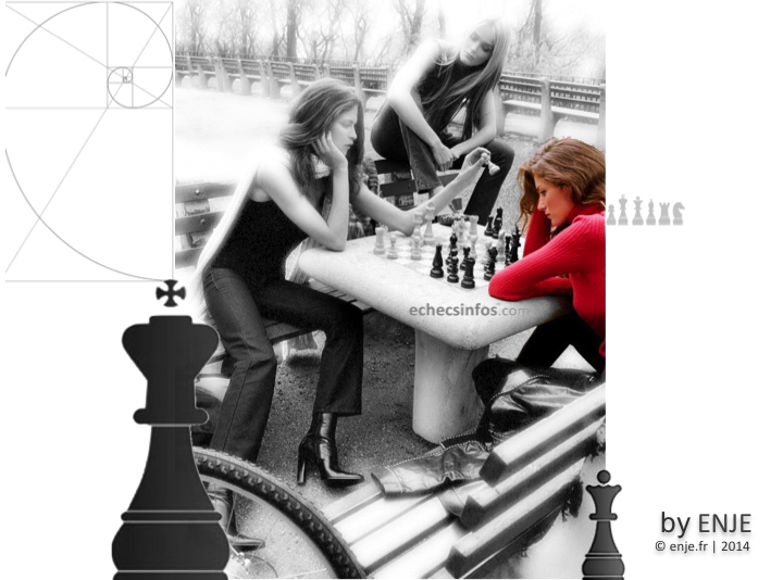 Gisèle Bündchen ambassadrice du jeu d'échecs