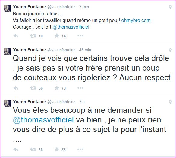 Nabilla Thomas, les réactions et leurs messages sur les réseaux sociaux avant le drame.