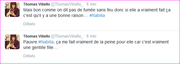 Nabilla Thomas, les réactions et leurs messages sur les réseaux sociaux avant le drame.