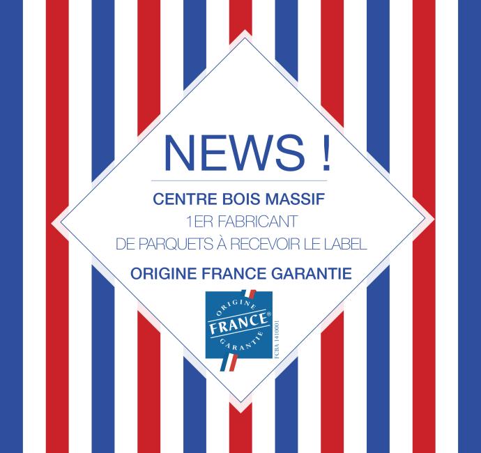 Centre Bois Massif, 1er Fabricant de parquets 100% Origine France garantie