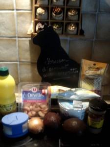 On mange quoi demain ? Mousse d'avocats aux crevettes Mousse d'avocats aux crevettes