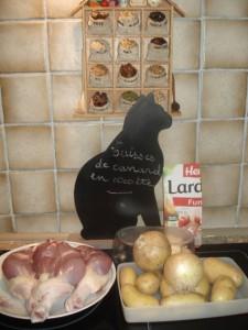 On mange quoi demain ? Cuisses de canard en cocotte Cuisses de canard en cocotte