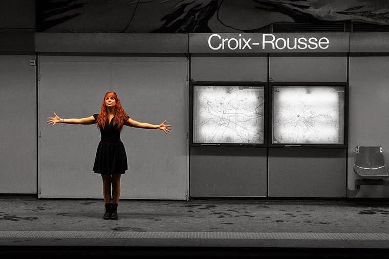 Quand le métro Lyonnais est mise en scène