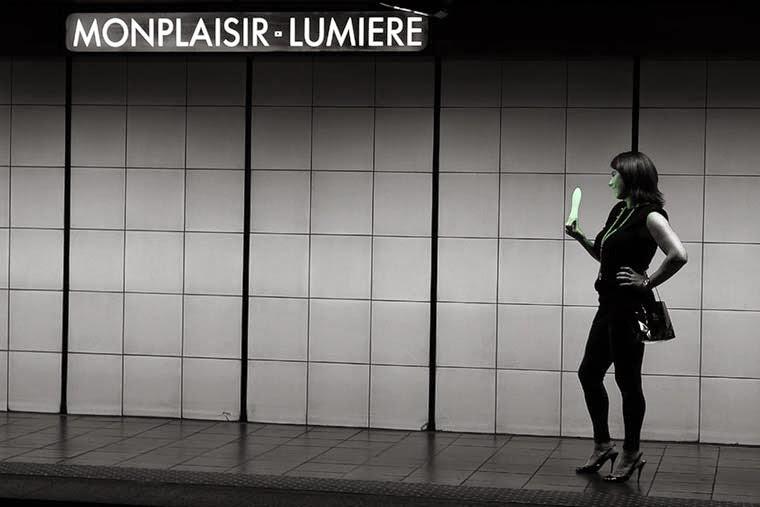 Quand le métro Lyonnais est mise en scène