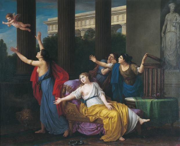 L’oiseau chéri Vien 1789 L Amour fuyant l esclavage