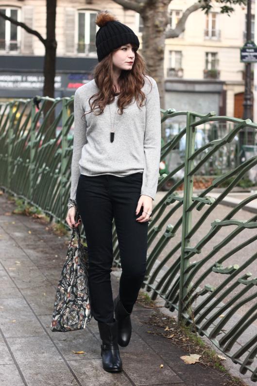 Aura look pull cachemire