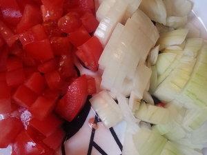 Couscous, boeuf et légumes