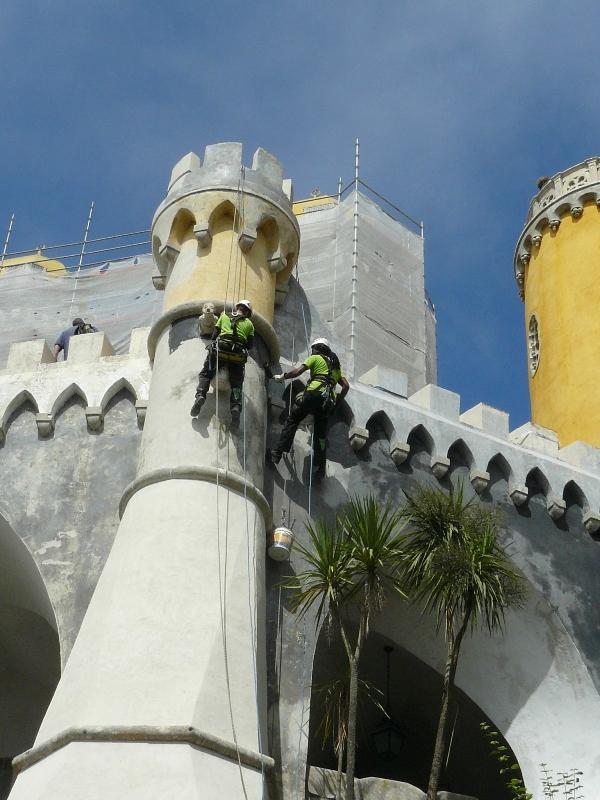 Sintra : Palacio da Pena #Portugal Palacio da pena Sintra Portugal Travaux entretien