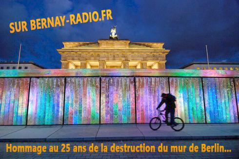 Hommage au 25 ans de la destruction du « Mur de Berlin » sur « Bernay-radio.fr »… mur-berlin-art.jp-bernay-radio